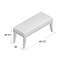 Deerfield Upholstered Bench-746728517-746838734