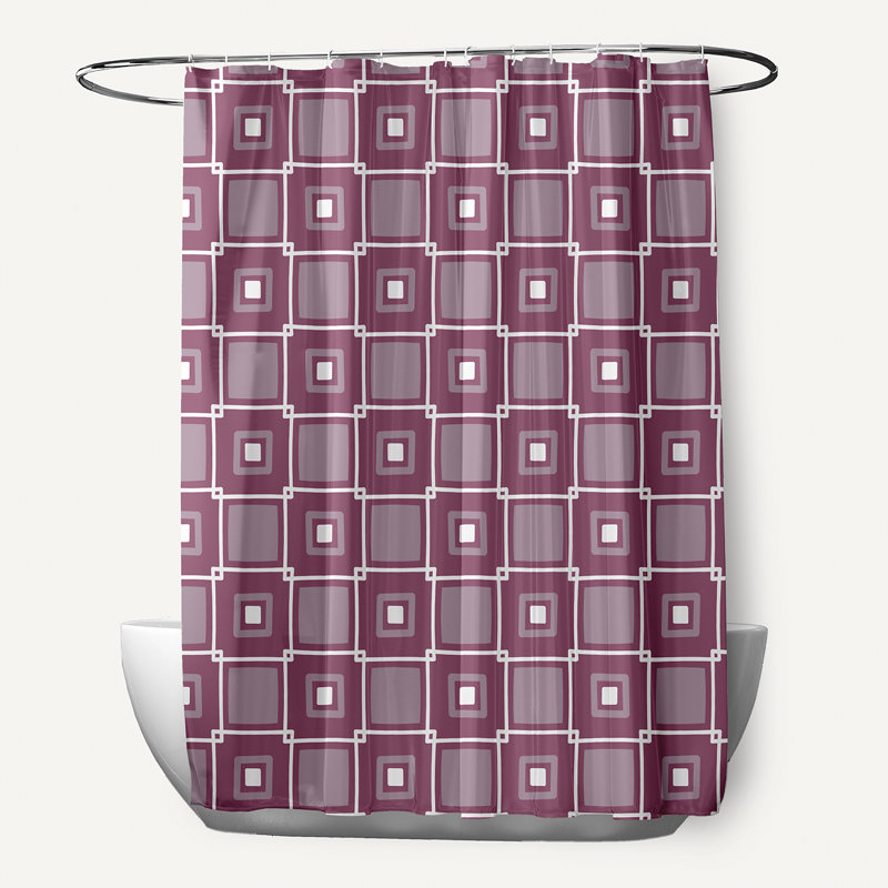 Rideau de douche Eastbourne, Mauve