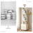Rotating 5-Tier Wooden Corner Bookshelf with Drawer - Compact Floor Standing Storage (White)-57697047