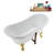 59" Streamline Clawfoot Tub,Tray,Drain, Clawfeet-101628977-102220281