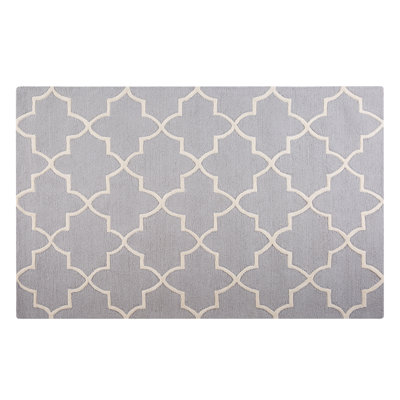 Jalyn Geometric Wool Hand Woven Area Rug