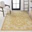 Tapis intérieur / extérieur jaune / crème Delcine-469351799