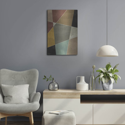 Ivy Bronx «Abstract Geometric 7» par Gary Williams, art mural en métal