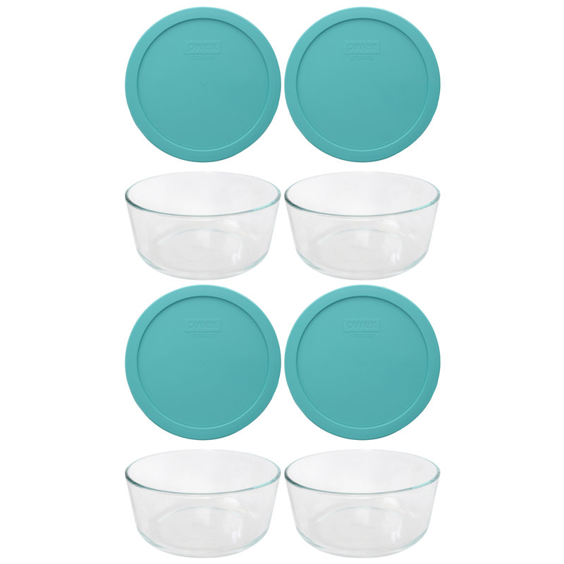 4 Cup Food Storage Container, Sea Glass
