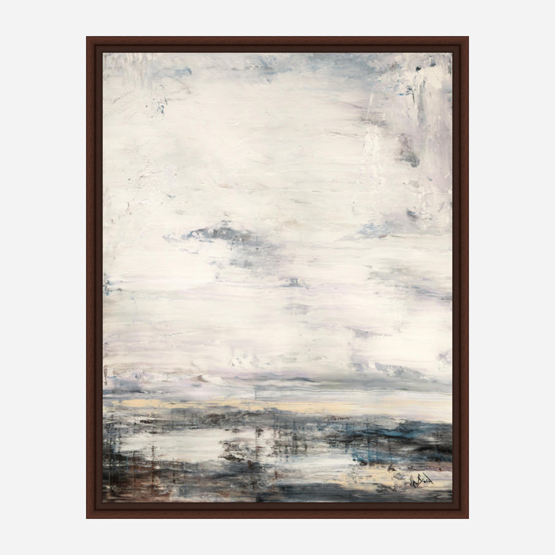 «Gold Sand» par John Beard - reproduction d'art sur toile, H 40 po x l 30 po x P 1,75 po, Toile avec cadre brun