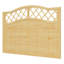 120 cm H x 180 cm W Solid Wood Lawn Edging Fencing with 1 Panel(s) Included