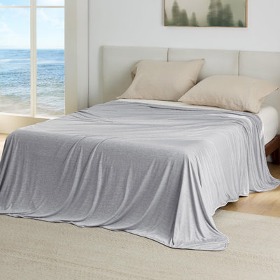 Bedsure Cooling Blanket for Hot Sleepers,Ice Cool Cold Lightweight Arc-Chill Thin Summer Bedding