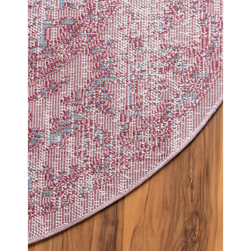 Tapis contemporain Endel, Rond 5 pi