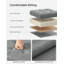 30cm Wide Rectangle Solid Colour Standard Ottoman-360809910
