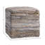 Frisco 18" Wide Square Pouf Ottoman