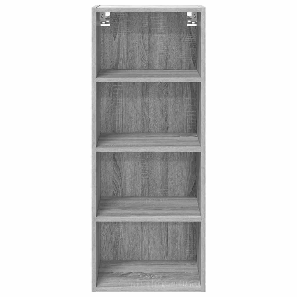 Vidaxl Hanging Cabinet With Storage Riga Old Wood 30 X 29.5 X 100 Cm