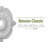 Endurathane Benson Classic Ceiling Medallion, 28 3/8"OD x 3 3/4"ID x 1 5/8"P (Fits Canopies up to 6 1/2"), Hand-Painted Athenian Green Finish-28581789