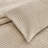 Pointehaven Taupe Velvet Oversized Channel Quilt Set, Full/Queen-117339461-117339463