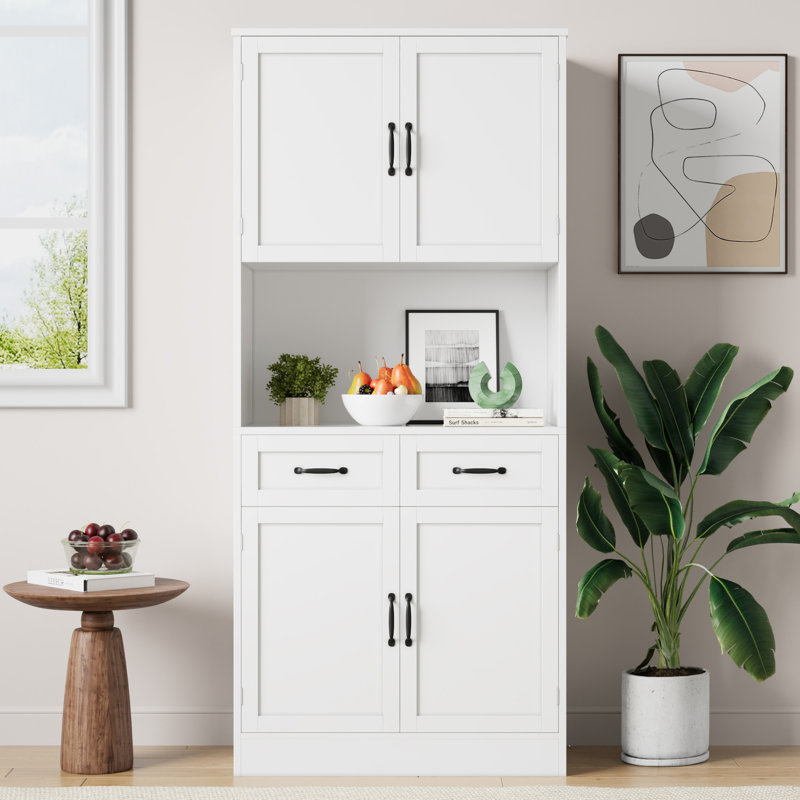 SET Of 2, 71" Kitchen Pantry Cabinets