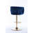 Swivel Height Adjustable Bar Stool Set of 2-1602321081