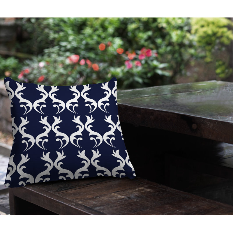 Housse et insert de coussin extérieur carré Galton, H 17 po x l 17 po, NightNavy