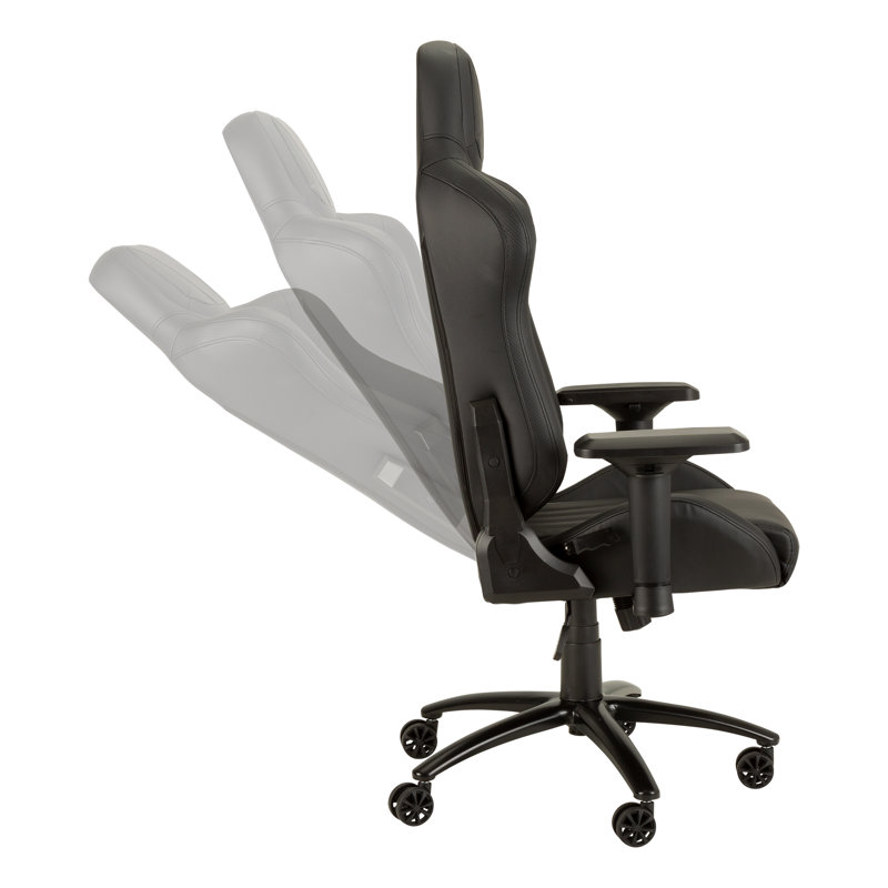 Fauteuil de jeu inclinable et inclinable Inbox Zero, Noir