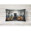 Coussin décoratif noir Halloween