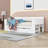 2 Drawers Daybed with Removable Desk and Side Shelves-495116392-495116399