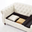 Canapé rembourré 85,8 po Chesterfield-237156198