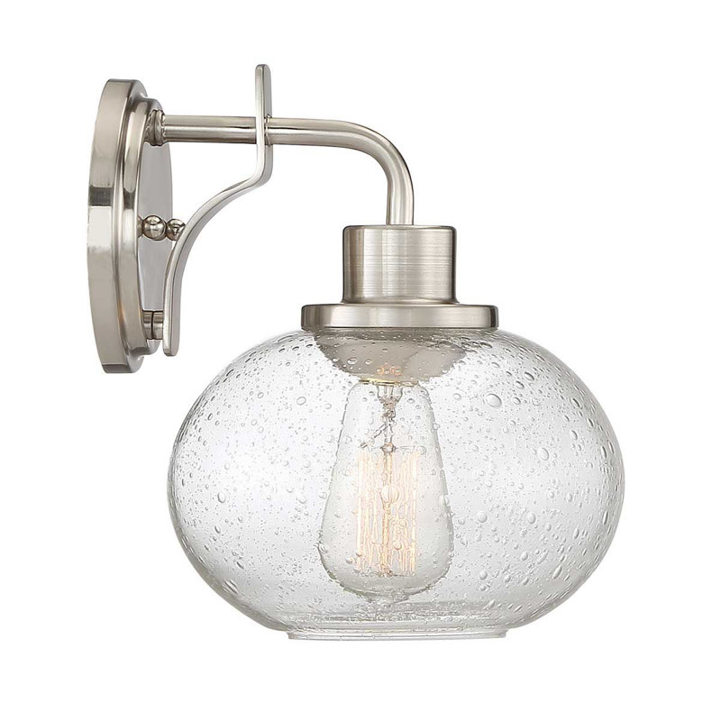 Kelli Steel Armed Sconce