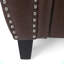 CLUB CHAIR, chaise en similicuir