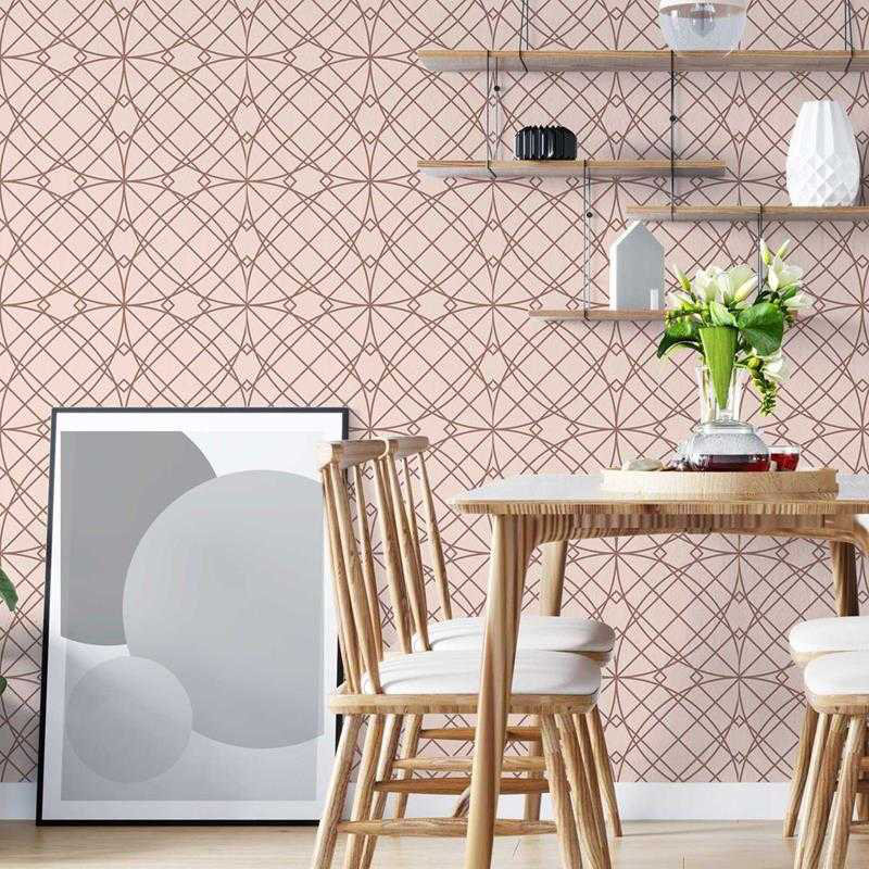Rouleau de papier peint adhésif lisse L 126 po x l 24 po Hoxie