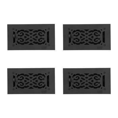 The Renovators Supply Inc. 5.5'' W x 10'' L Aluminum Outdoor Vent Cover