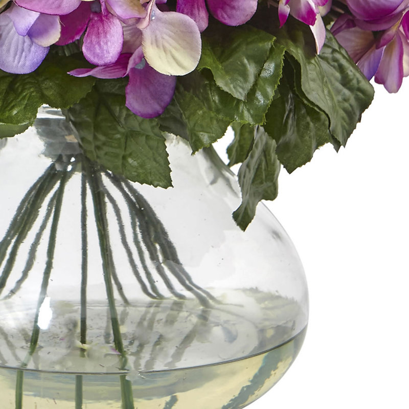 Hydrangea Arrangement in Vase