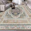 Hand-Knotted High-Quality Black and Ivory Area Rug