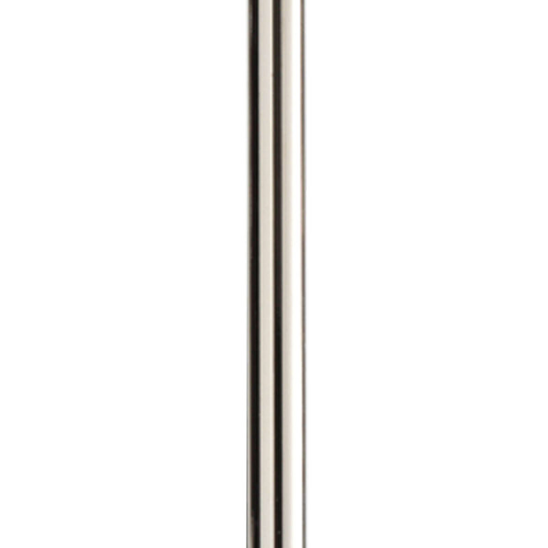 Ensemble d'extension de tige suspendue 54 po, Nickel poli