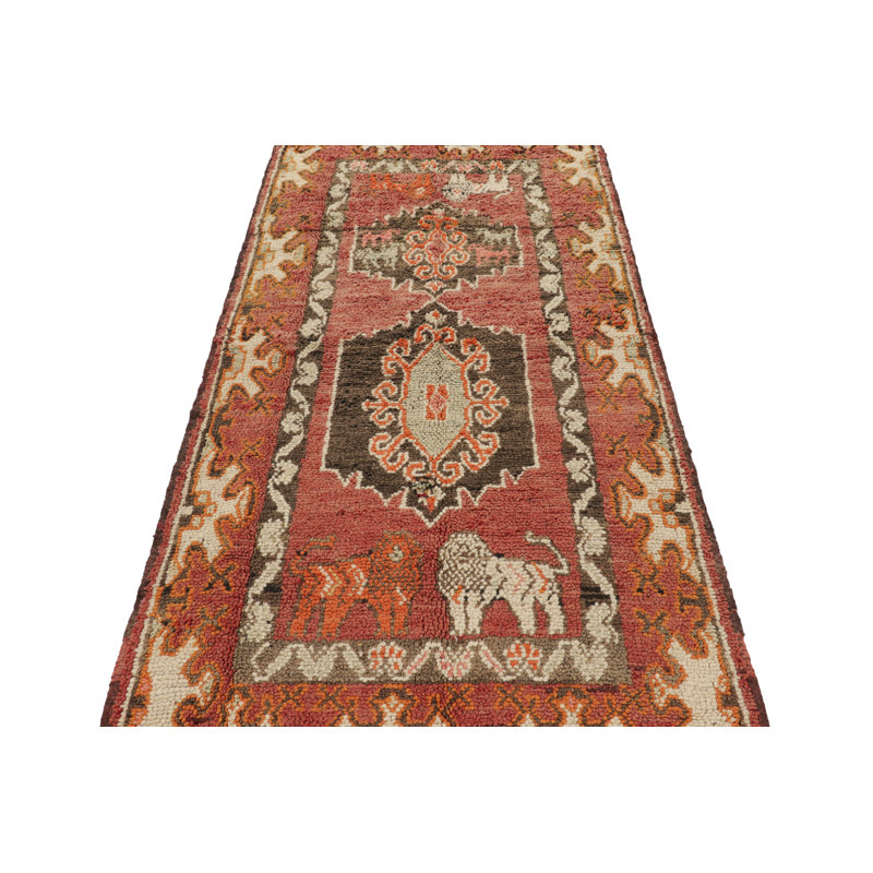 Moroccan One-of-a-Kind 3'11X6'11 Hand Knotted Area Rug