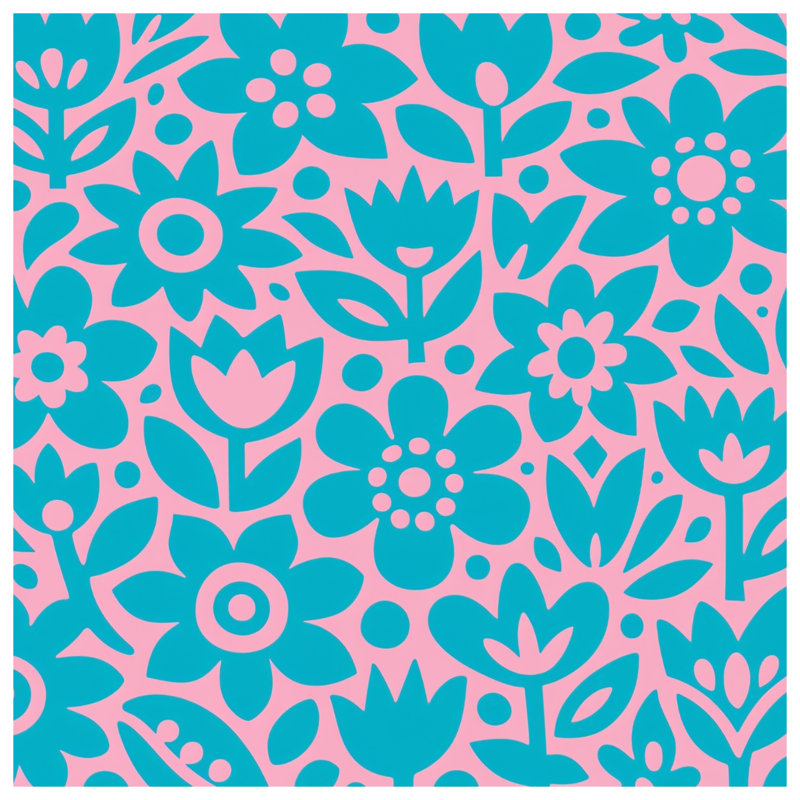 Coussins décoratifs à motif floral, 16 x 16 inches