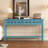 Console Table, 60" Long Sofa Table With Two Different Size Drawers And Bottom Shelf For Storage-294024006
