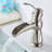 Single Hole Faucet Single-handle Bathroom Faucet With Deck Plate With Drain Assembly-93398396