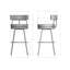Tabouret de bar et de comptoir pivotant Leatri-795151232-795151233