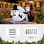 Christmas LED Lights Snowmen Nativity Set