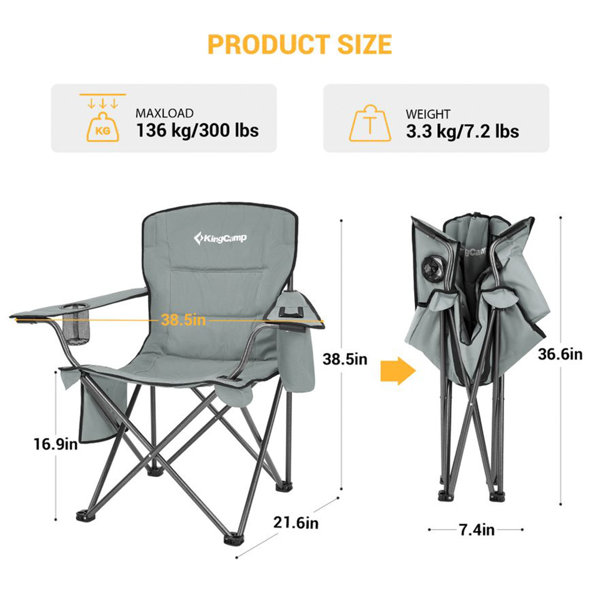 Portable Folding Fishing Chair Backpack With Bunnings Insulation