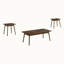 Ensemble de table moderne 3 pièces Acelin