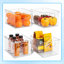 Storage Bins Clear Plastic Organizer Container Holders With Handles