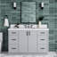 ARIEL Kelly 54 Single Bathroom Vanity Base Only-521571420