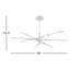 Stacked 8 - Light LED Chandelier-20600570