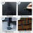 4 Drawer Dresser for Bedroom, Narrow Chest of Drawers, Wooden Top and Study Iron Frame 18"x37.5"-(WxH)