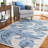 Brytnee Abstract Hand Tufted Performance Floral Rug-812398746