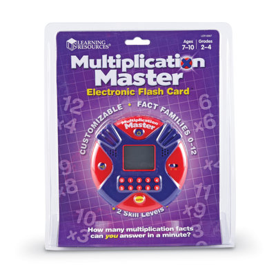 Multiplication Master Flash Card