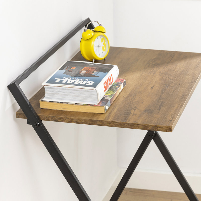 Computer desk, Black, Brown