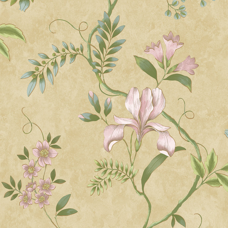10.05m x 53cm Matte Wallpaper Roll, Yellow