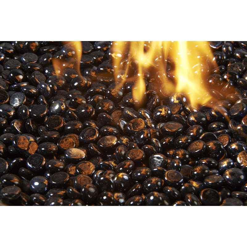 5 lb. " Fire Glass, Onyx