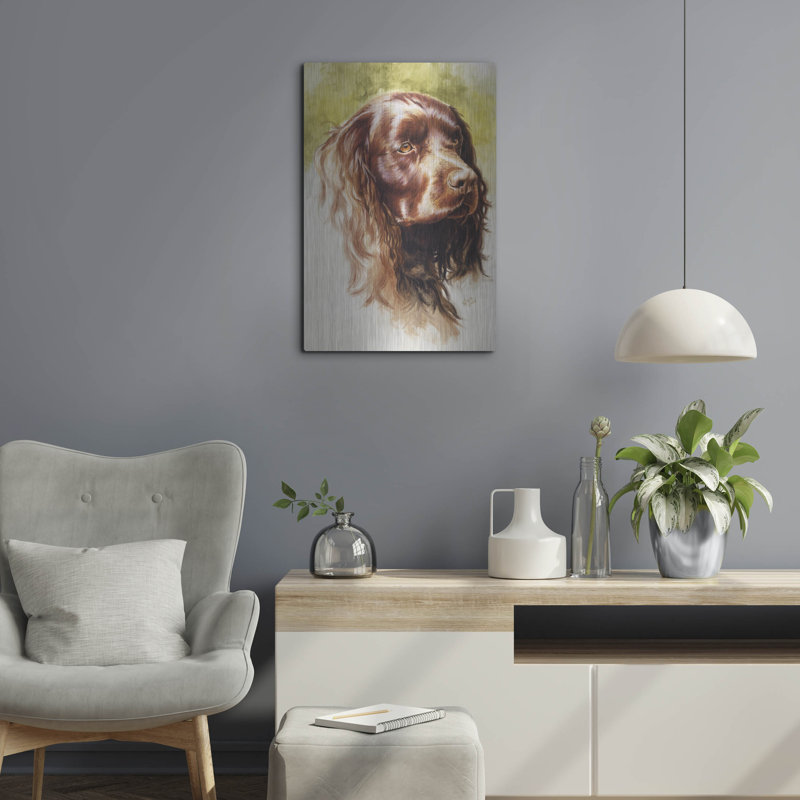 «Am Water Spaniel» par Barbara Keith, H 24 po x l 16 po