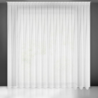 Kasonya Sheer Curtain Single Panel